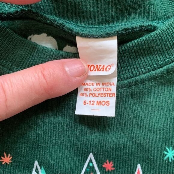 The Wishing Elephant Trees Sweatshirt Crew - Picture 4 of 5